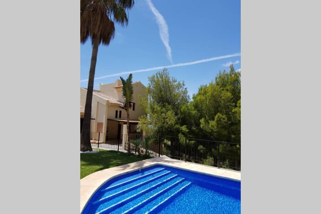 Casa Altea Hills, Vista Espectacular, Jacuzzi别墅 外观 照片