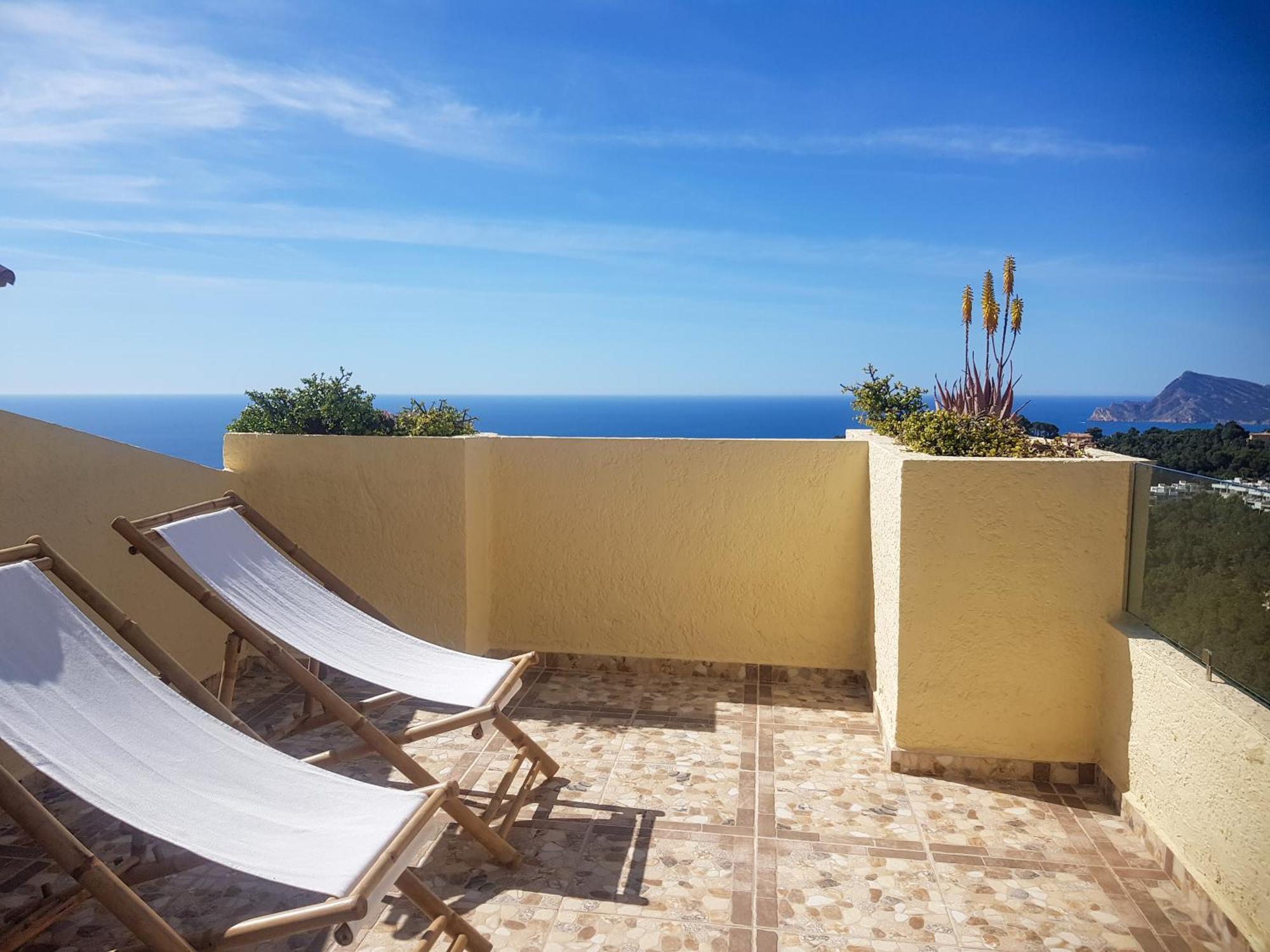 Casa Altea Hills, Vista Espectacular, Jacuzzi别墅 外观 照片