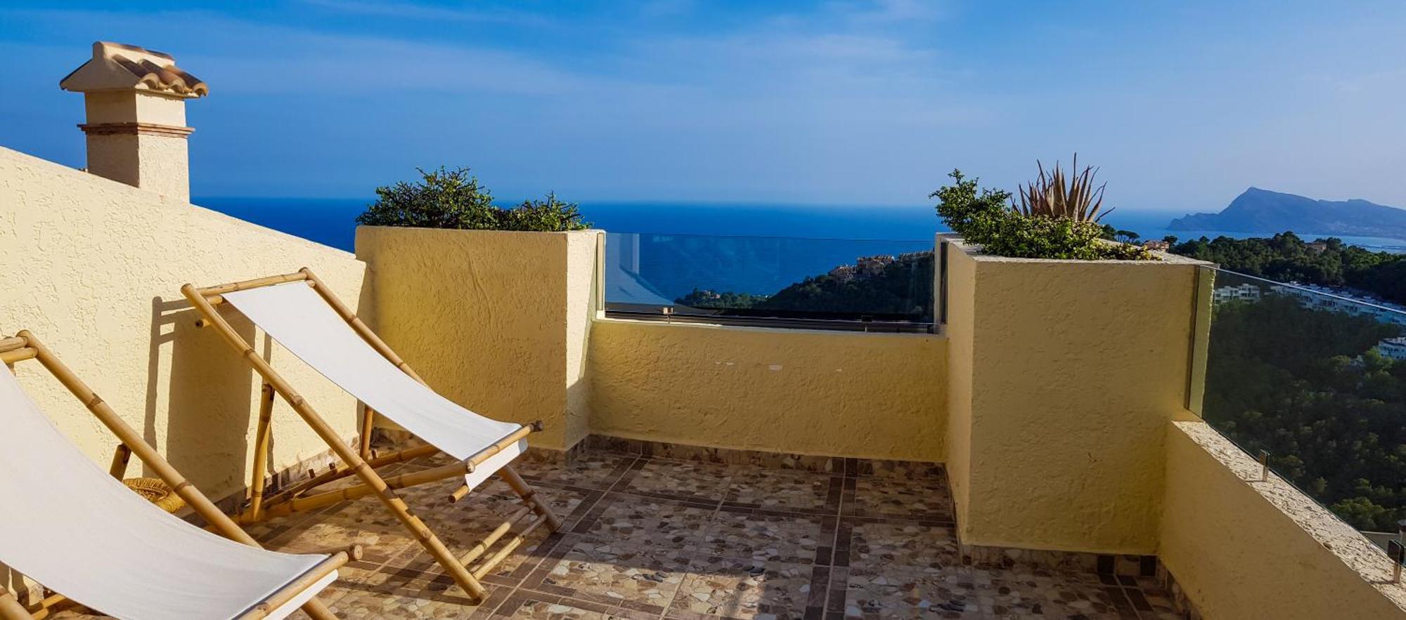 Casa Altea Hills, Vista Espectacular, Jacuzzi别墅 外观 照片